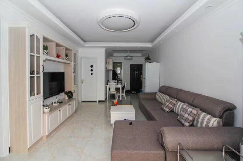 長沙80平米現代簡約客廳裝修效果圖