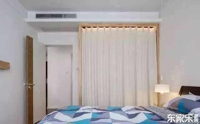 衣柜門用布簾有什么作用?