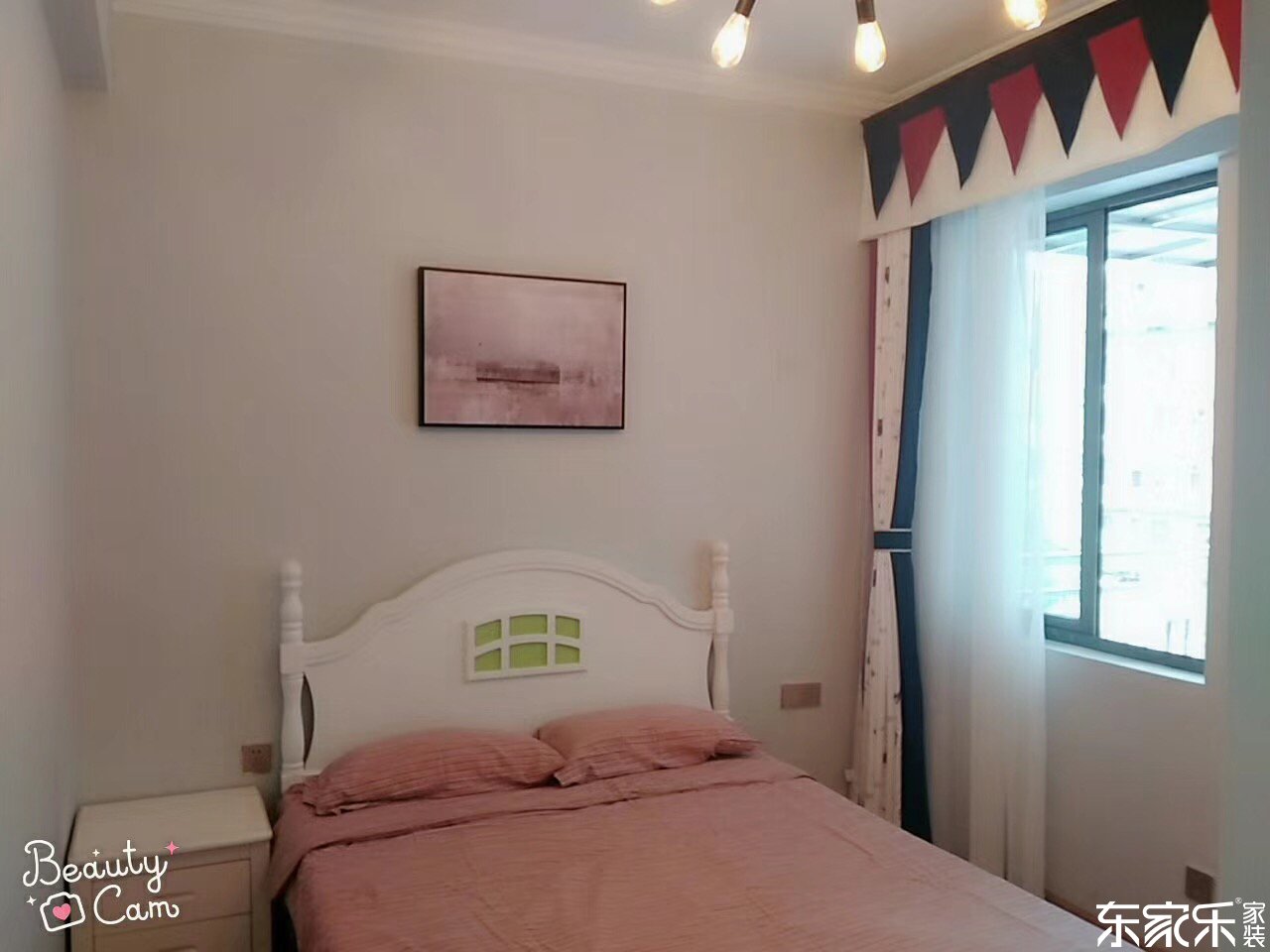 115平米現代簡約風格次臥（二）裝修效果圖