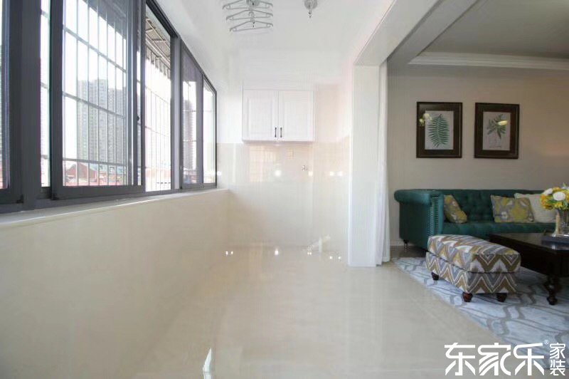 115平米現代簡約風格客廳玄關