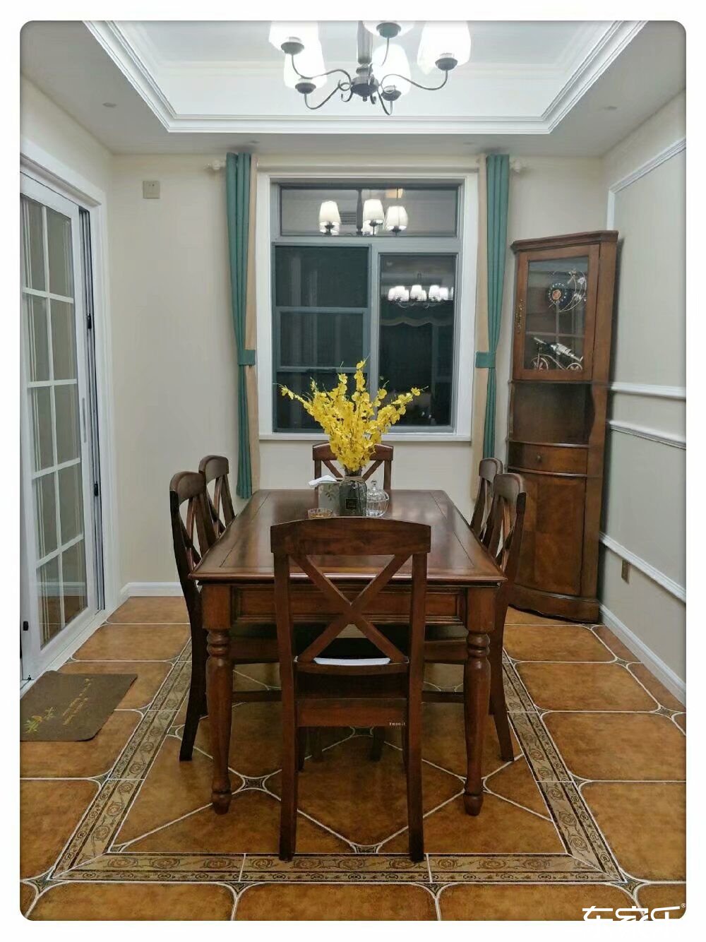 100平米地中海風格餐廳裝修效果圖