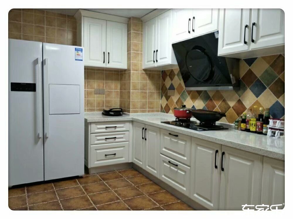 100平米地中海風格廚房裝修效果圖