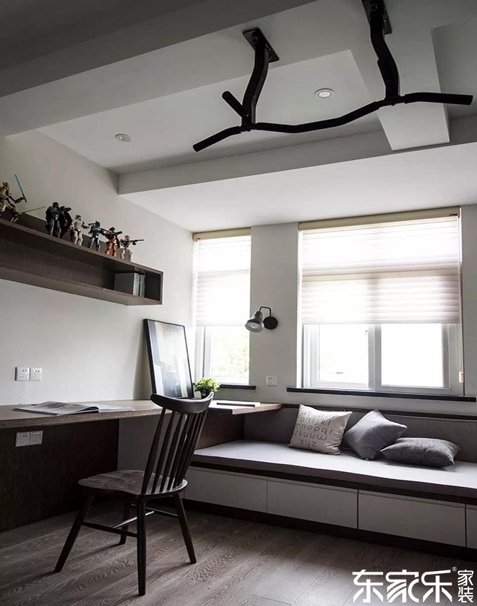 現代與北歐混搭裝修效果圖，簡單搭配又不失個性